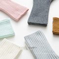 2020 Bébé en gros Baby à rayures chaudes chaudes pure couleur chaussettes mignonnes